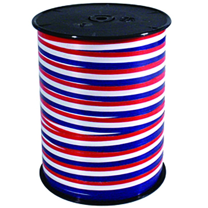 BOLDUC POLYPROPYLENE - larg 10 mm - TRICOLORE (x250m)