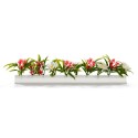 BARRETTES BLANCHES LG 250 MM - FLEURS PASSION/MARGUERITES - Boîte 12