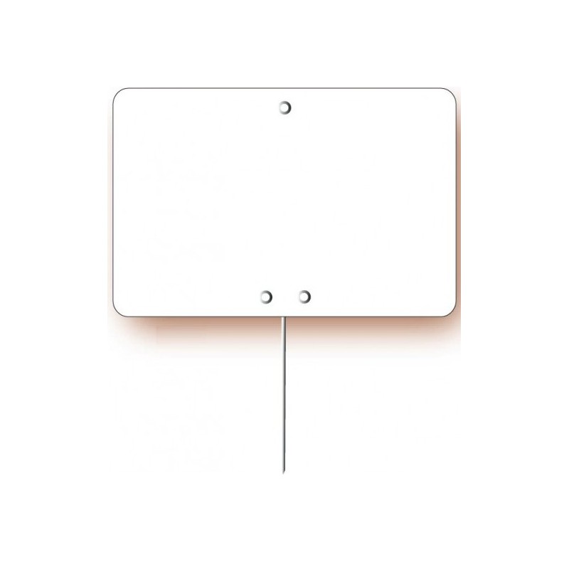 ETIQUETTE NEUTRE BLANC SANS ROULETTE