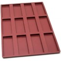PLAQUE SILICONE INSERTS RECTANGLES