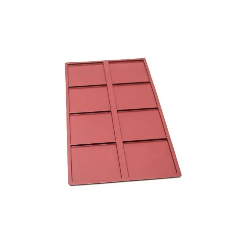 PLAQUE SILICONE INSERTS CARRES