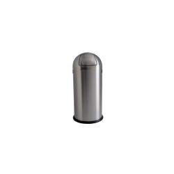 POUBELLE PUSH INOX 52 L
