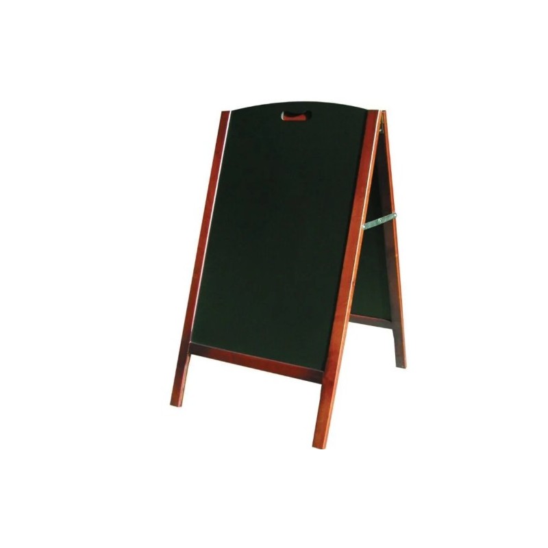 CHEVALET de trottoir Bastille bois vernis