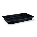 BAC GASTRO INOX PLEIN GN 1/2 (325x265 mm) PROF 65 - NOIR