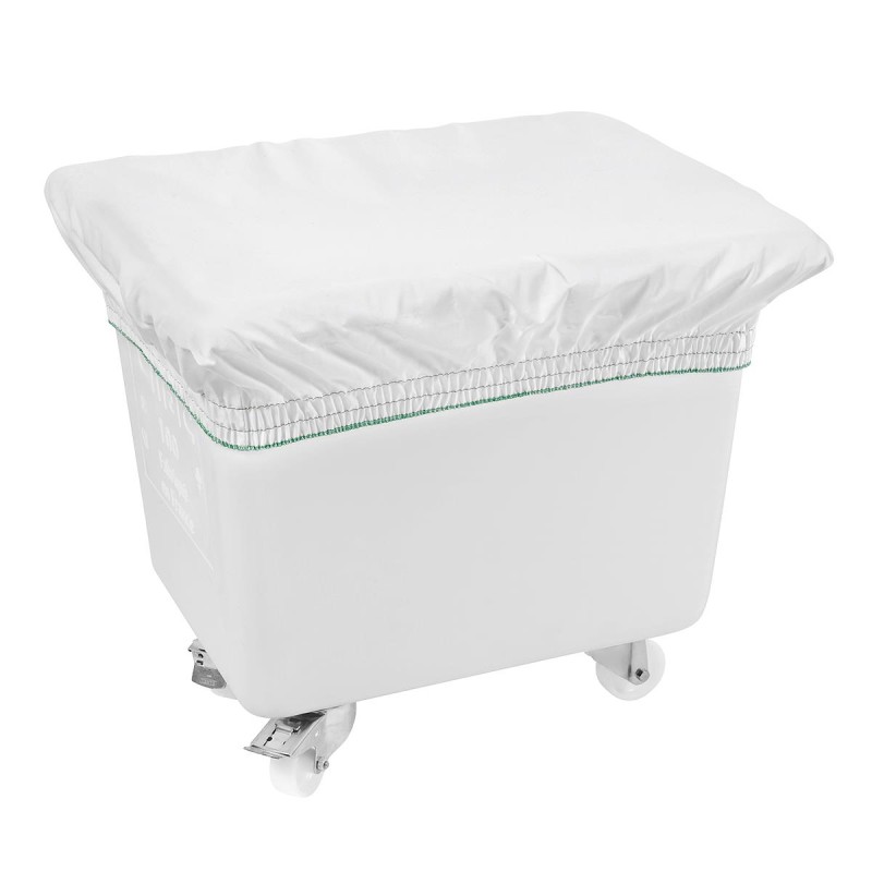 BAC PLASTIQUE ROULANT ROUES INOX