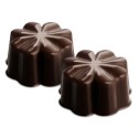 PLAQUE SILICONE CHOCOLAT - 15 fleurs 29.5x29.5xht15.5 mm - 9ml