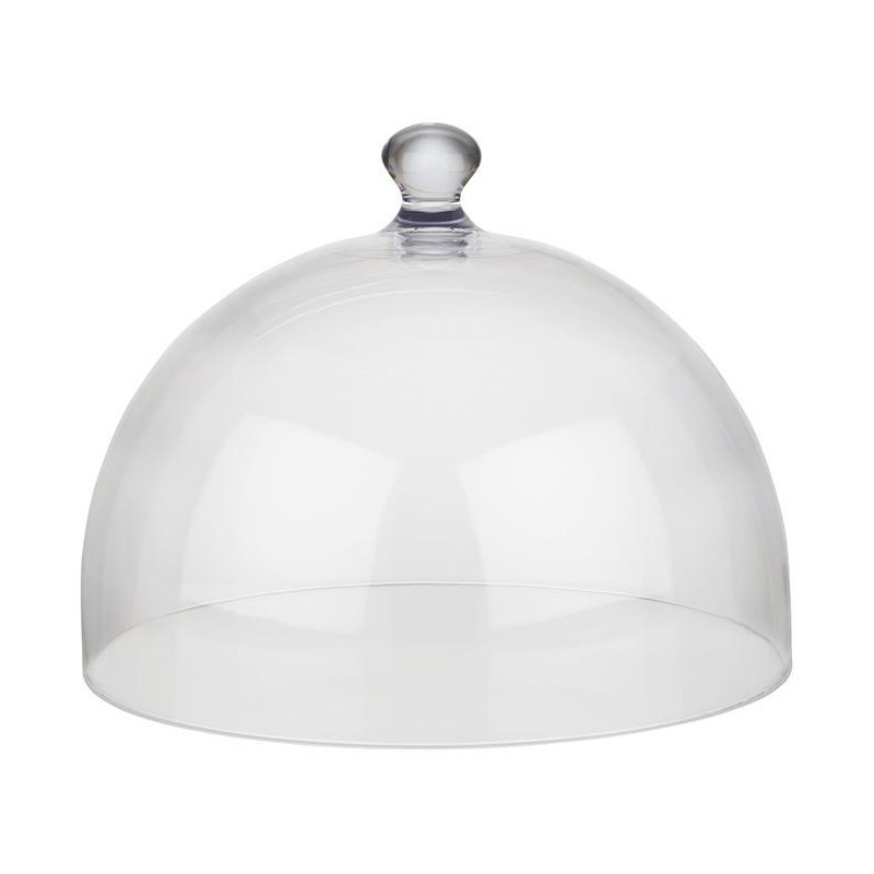 CLOCHE POLYCARBONATE TRANSPARENT AVEC POIGNEE - Ø 300 ht 220 mm