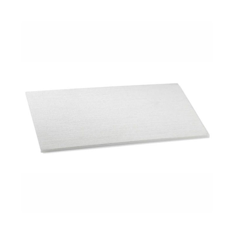 PRESENTOIR MELAMINE ASPECT BOIS AVEC VEINAGE