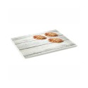 PRESENTOIR MELAMINE ASPECT BOIS BLANC