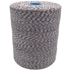 FICELLE LIN POLI BLEU BLANC ROUGE - 1 KG