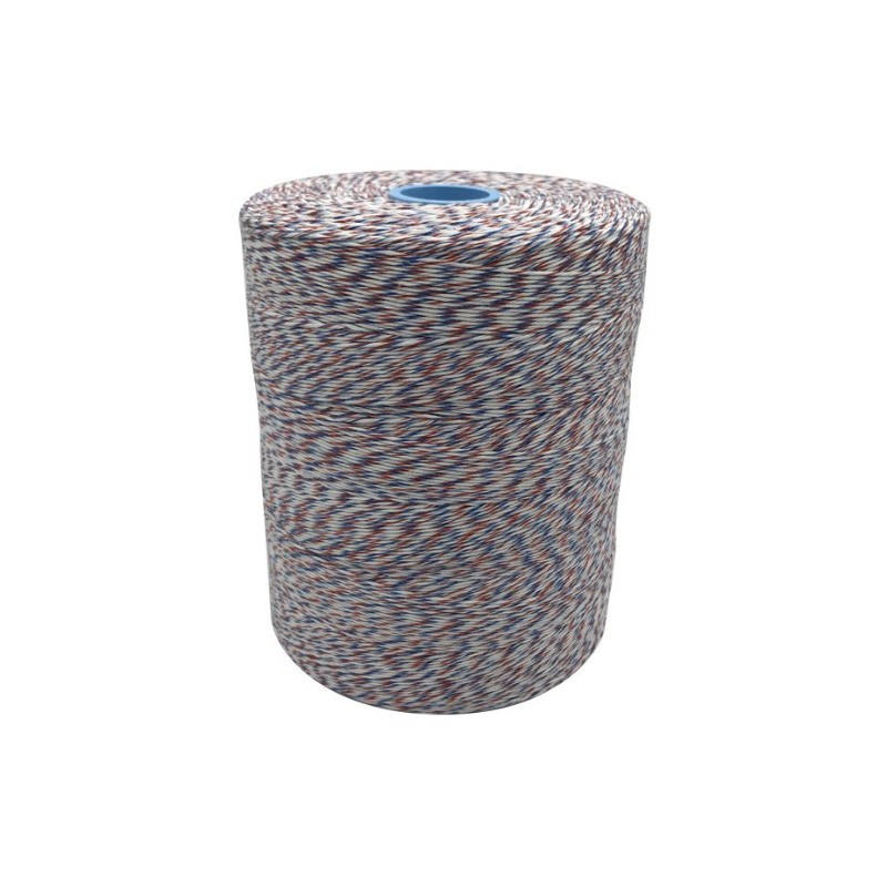 FICELLE LIN POLI BLEU BLANC ROUGE - 1 KG