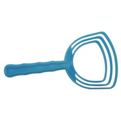GRATTOIR A SCIURE OS - plastique bleu