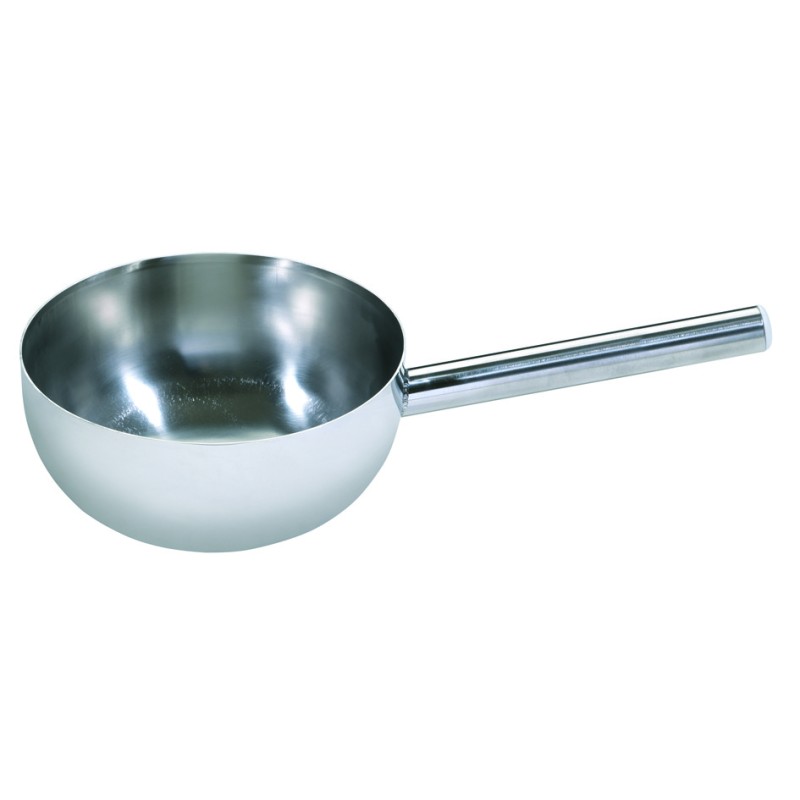 VIDE MARMITE INOX Ø 200 x 430 mm (lg manche 230 mm)