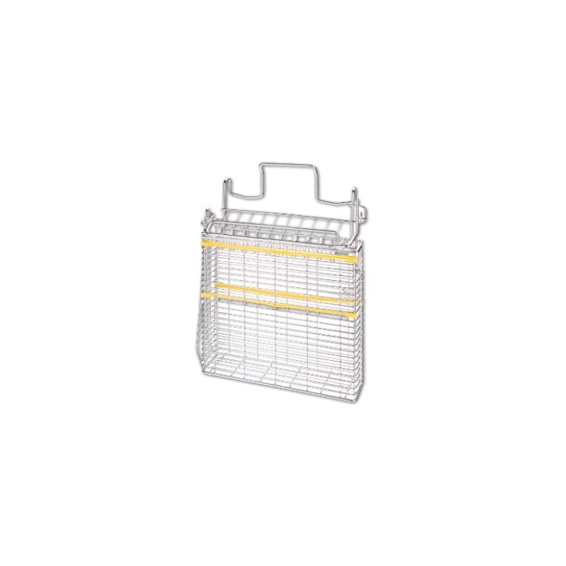 PORTE COUTEAUX INOX VERROUILLABLE - 10 COUTEAUX + 2 FUSILS