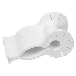 SUPPORT ETIQUETTE PINCE PLAT MULTIPOSITION