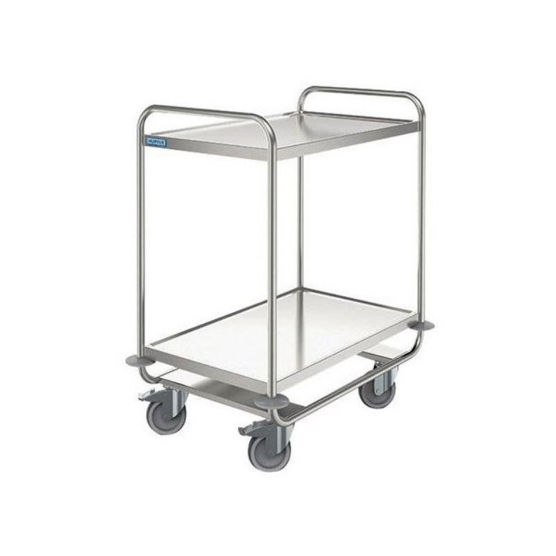 CHARIOT DE SERVICE INOX RENFORCÉ