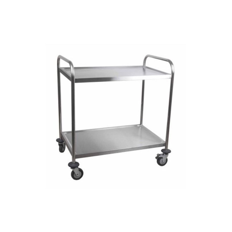 CHARIOT DE SERVICE INOX  DÉMONTABLE