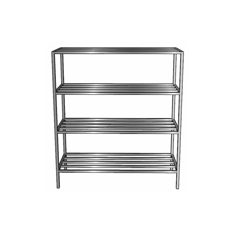 CASIER A BATTERIE ETAGERES BARREAUDEES