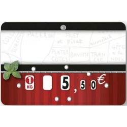 ETIQUETTE BOUCHERIE CARMINA