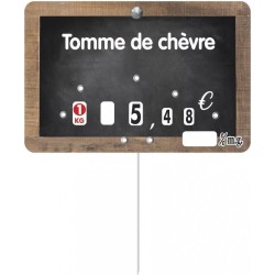 ETIQUETTE CREMERIE RUSTIK