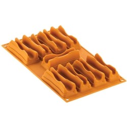 PLAQUE SILICONE 300X175 - 12 os à moelle longs 31x90xht28.5 - 32ml