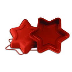 MOULE SOUPLE UNIFLEX - Etoile 6 branches Ø 260xht40 mm - 1.20L