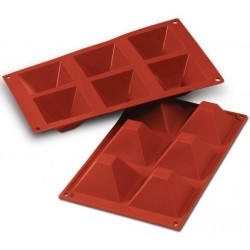 PLAQUE SILICONE PYRAMIDES