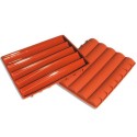 PLAQUE SILICONE 210X170 - 5 barres de chocolat 200x30xht15 mm