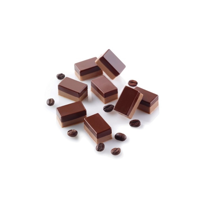 PLAQUE SILICONE 300X175 - 56 micro rectangles 26x16xht11 mm - 5ml