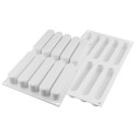 PLAQUE SILICONE 300X175 - 10 fashion éclairs 130x25xht25 mm - 80ml