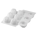 PLAQUE SILICONE 300X175 - 6 sphères bloom Ø 68xht52 mm - 120ml