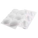 PLAQUE SILICONE 300X175 - 6 mangues 93x57xht42 mm - 130ml