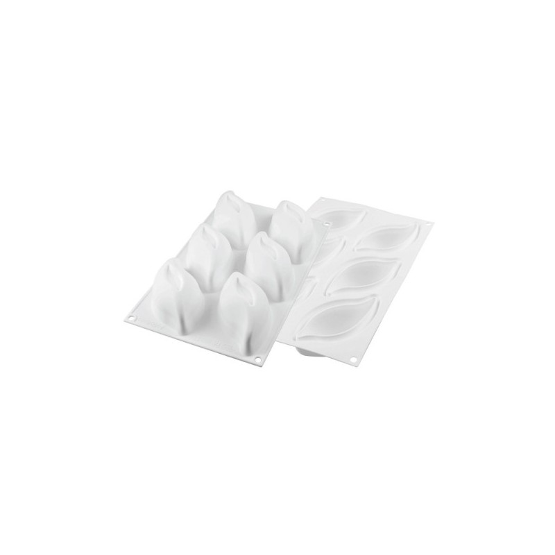 PLAQUE SILICONE 300X175 - 6 ruben 114x57xht45 mm - 120ml