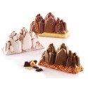 PLAQUE SILICONE 300X175 - 6 montagnes tre cime 120x45xht65 mm - 120ml