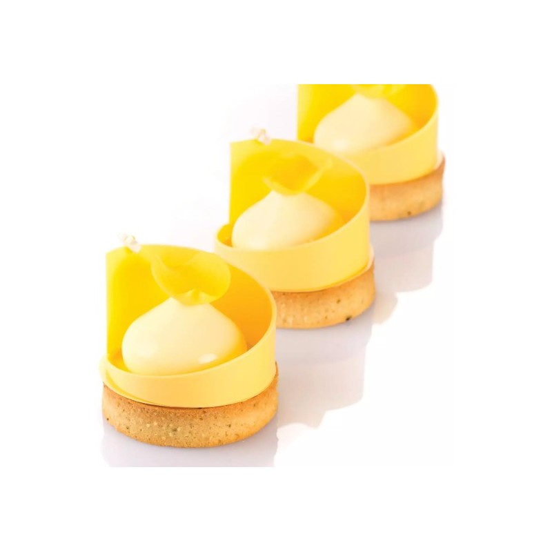 PLAQUE SILICONE 300X175 - 8 gouttes Ø 54xht175 mm - 55ml