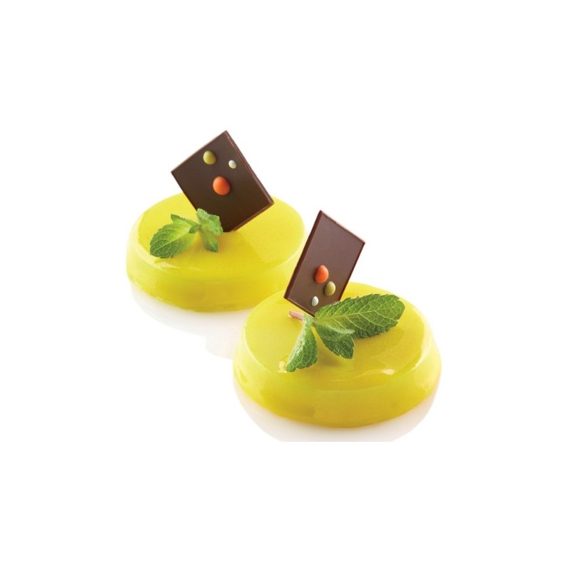 PLAQUE SILICONE 600X400 - 40 florentins Ø 60xht11 mm - 25ml