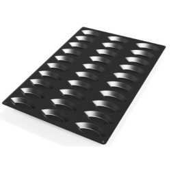 PLAQUE SILICONE 600X400 - 30 barquettes 105x45xht15 mm - 34ml