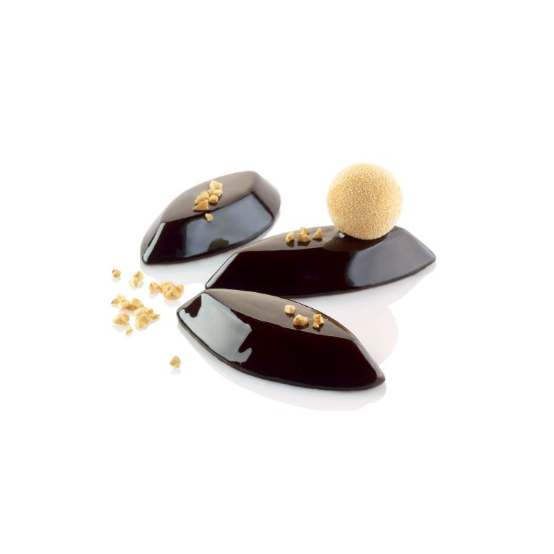 PLAQUE SILICONE 600X400 - 30 barquettes 105x45xht15 mm - 34ml