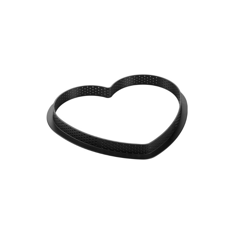 KIT MOULE SILICONE - 1 tarte cœur 205x190xht20 mm - 460ml