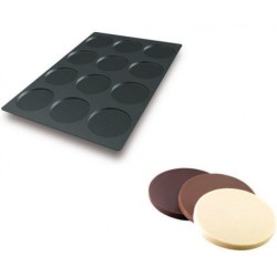 PLAQUE SILICONE FONDS DE BISCUITS