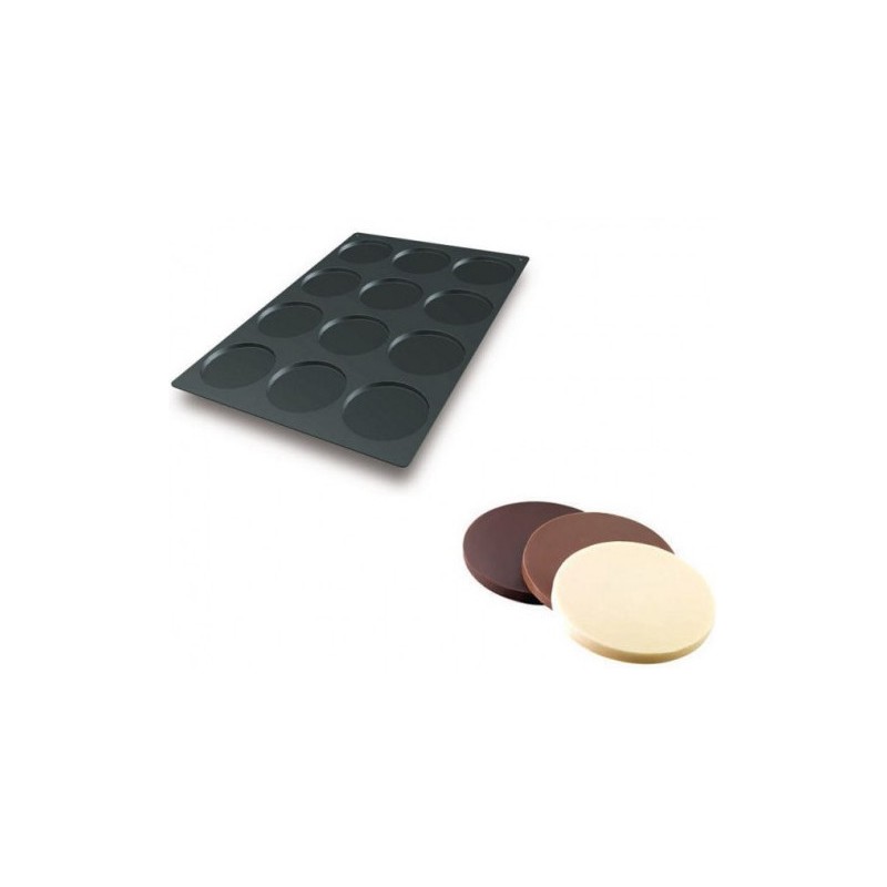 PLAQUE SILICONE FONDS DE BISCUITS