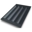 PLAQUE SILICONE 600X400 - 4 bûches rondes 495x80xht63 mm - 2137ml