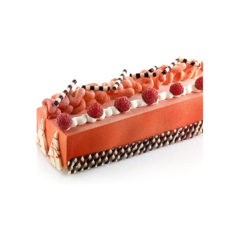 PLAQUE SILICONE BÛCHES CARREES