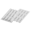 PLAQUE SILICONE 300X175 - 12 mini éclairs caroline 83x23xht21 - 30ml