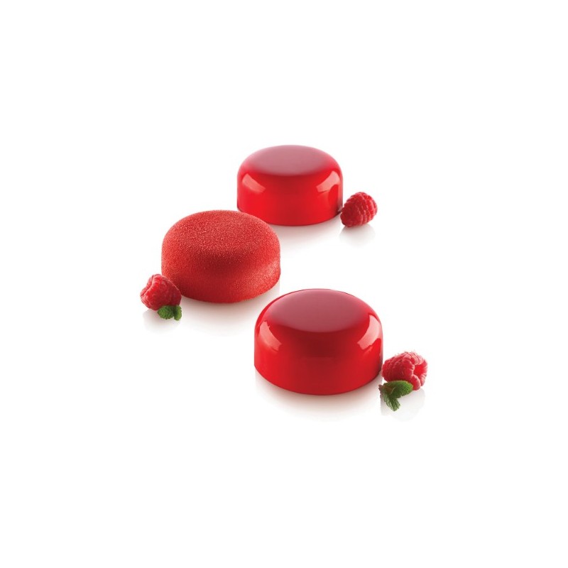 PLAQUE SILICONE 300X175 - 6 ronds universo Ø 67xht27 mm - 90ml