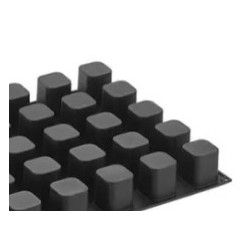 PLAQUE SILICONE 600X400 - 35 cubes tango 50x50xht58 mm - 130ml