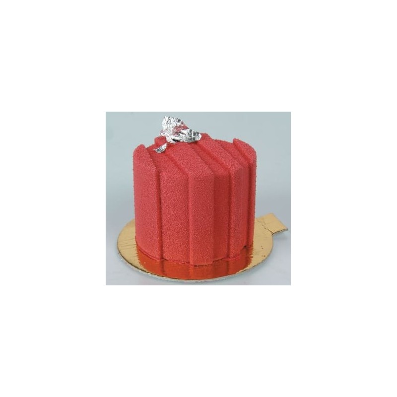 PLAQUE SILICONE RONDS RAYES