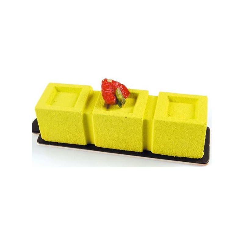 PLAQUE SILICONE 600X400 - 20 tricubes 120x32xht32 mm - 115ml