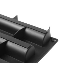 PLAQUE SILICONE 600X400 - 20 bandes vagues 120x35xht36 mm - 110ml