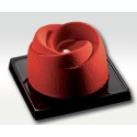 PLAQUE SILICONE 600X400 - 24 boutons de roses Ø 70xht42 mm - 130ml